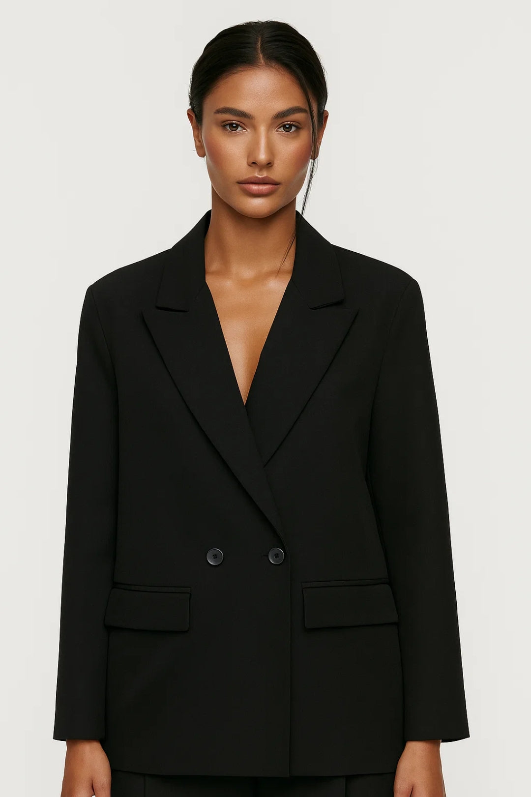 Lana | Blazer met Dubbele Knopen