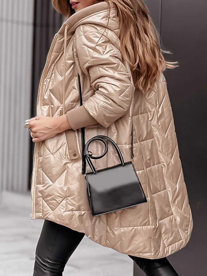 Elise | Quilted Hooded Coat