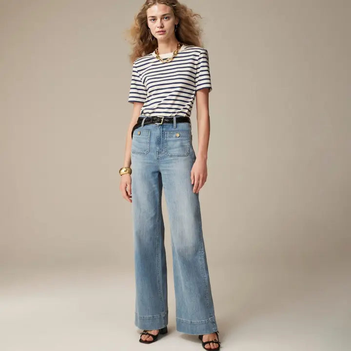 Valerie | Comfortabele Jeans met Wijde Pijpen