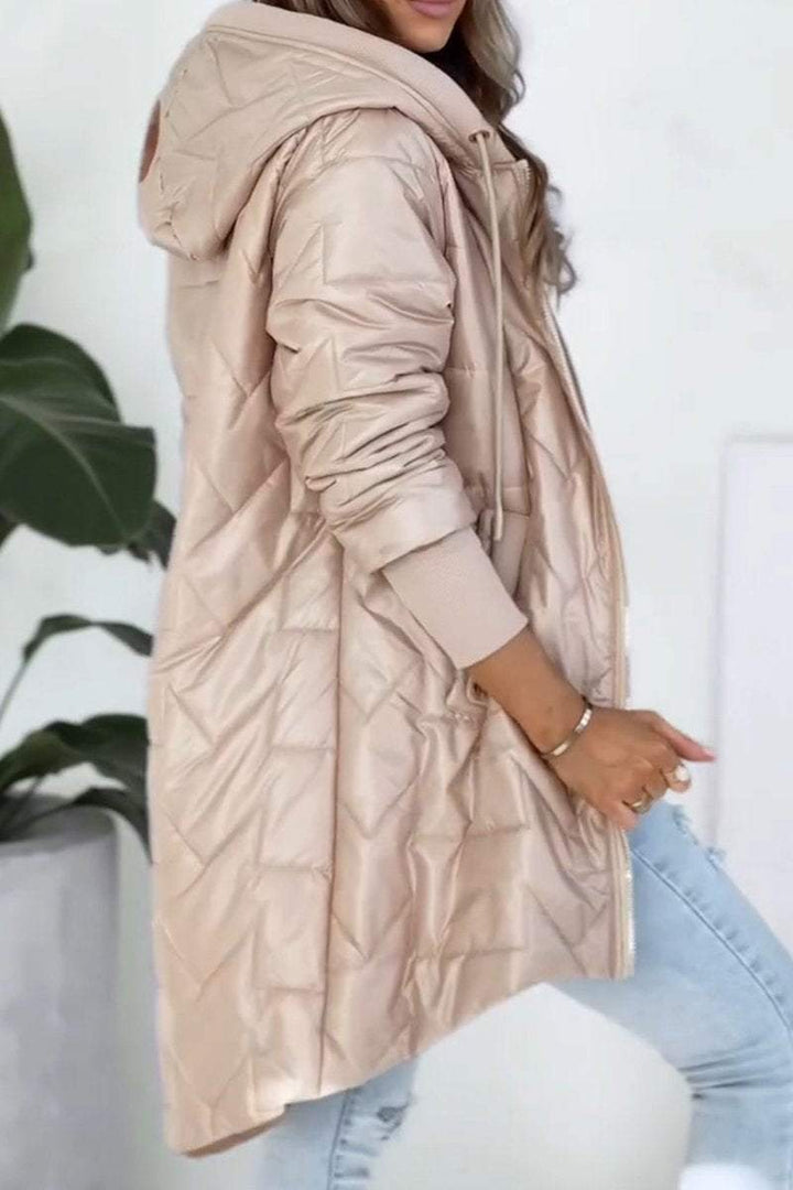 Elise | Quilted Hooded Coat