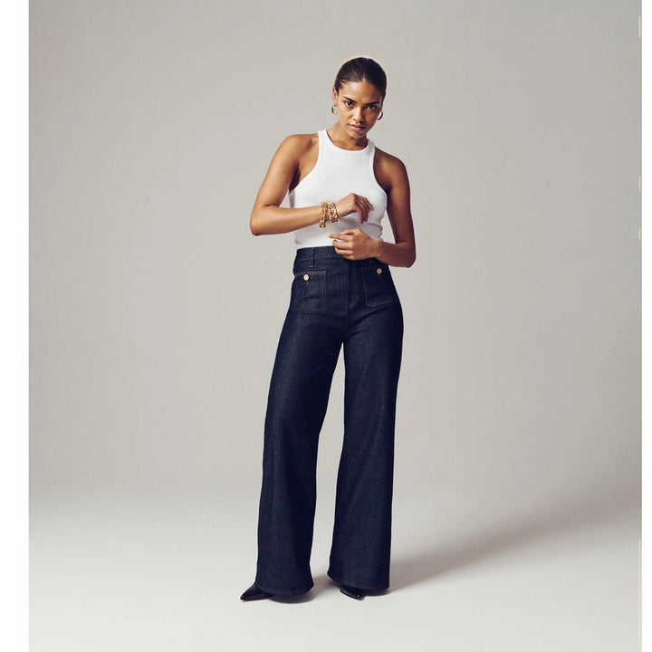 Valerie | Comfortabele Jeans met Wijde Pijpen