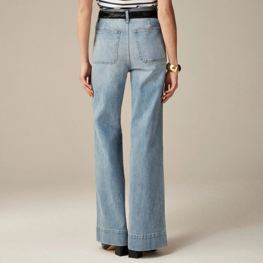 Valerie | Comfortabele Jeans met Wijde Pijpen