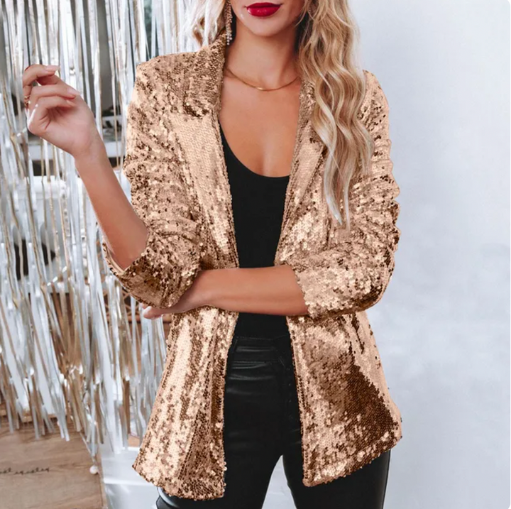 Odette | Pailletten Blazer voor Speciale Gelegenheden