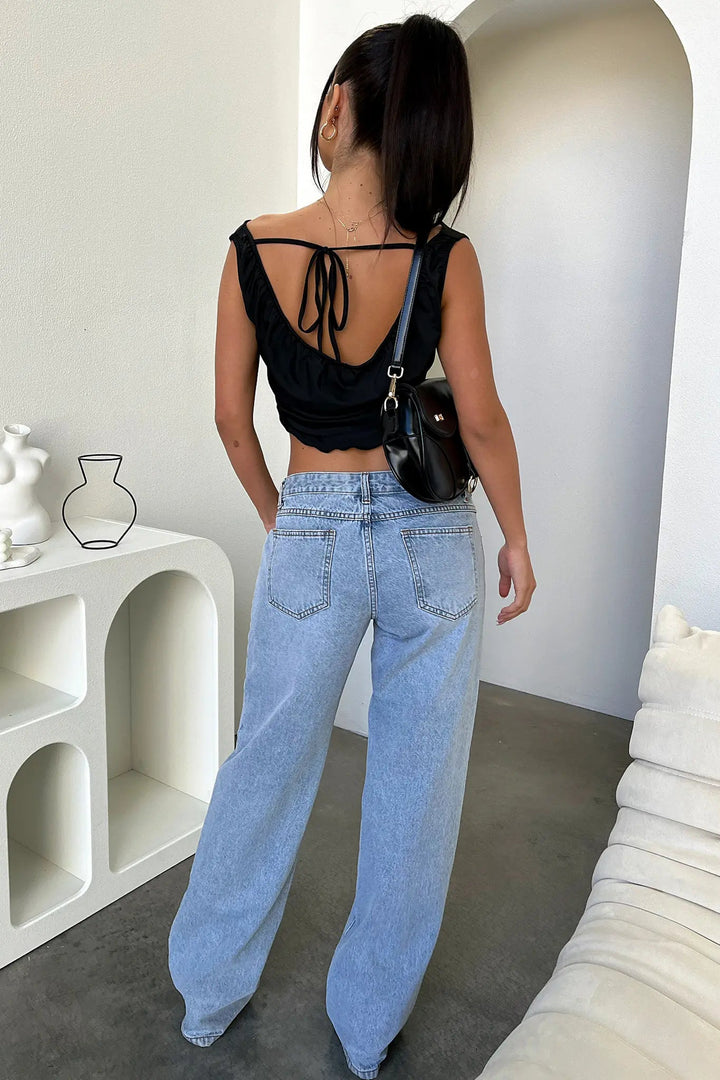 Didi | Lage Taille Jeans van Katoen