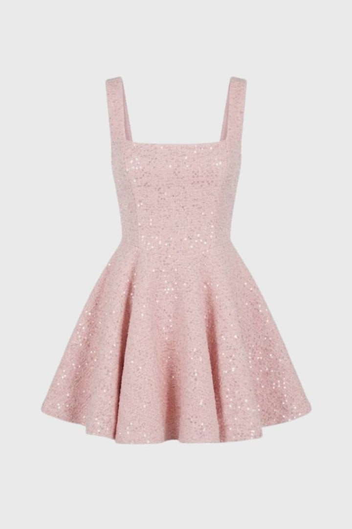 Lena | Sparkle A-Lijn Mini Jurk