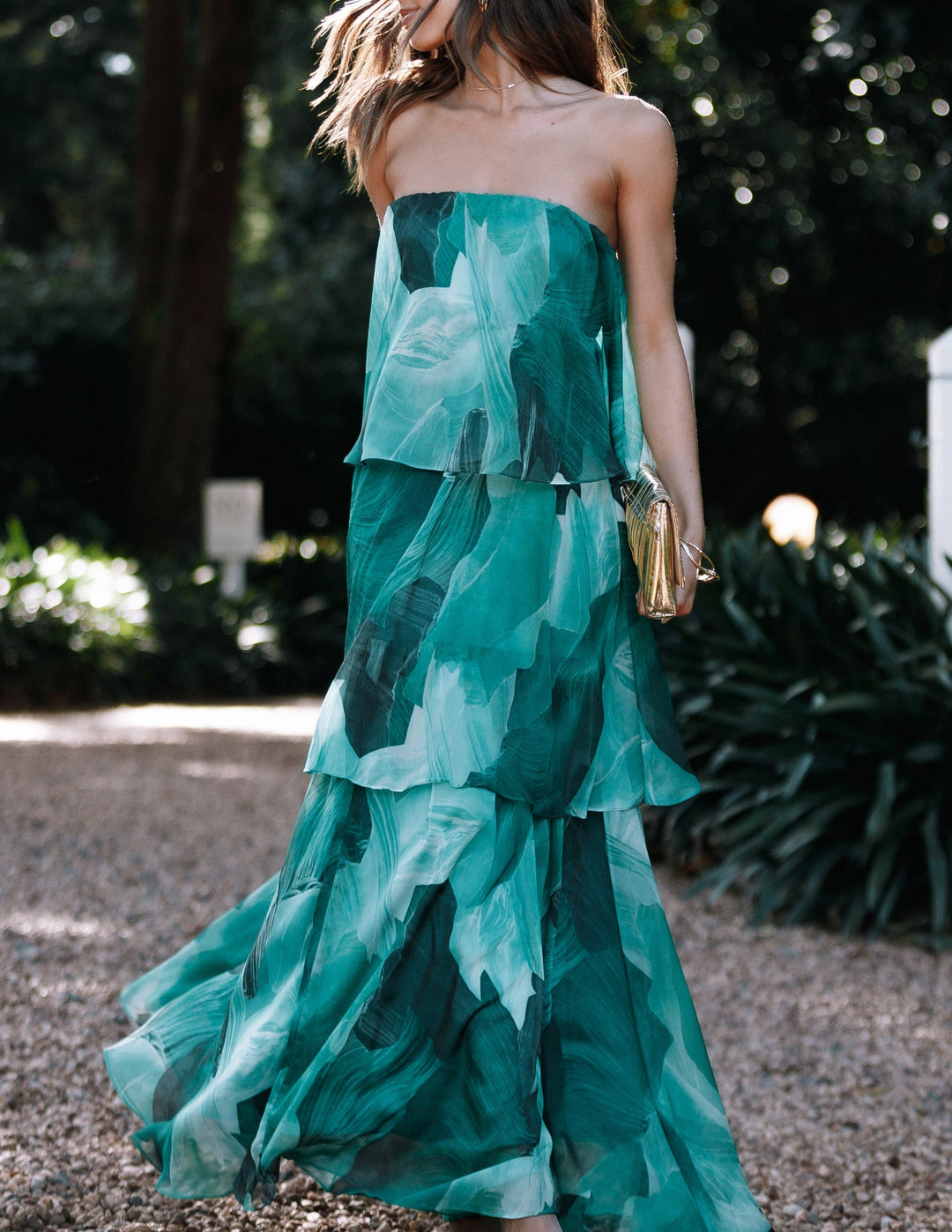 Isabelle | Strapless Maxi Jurk