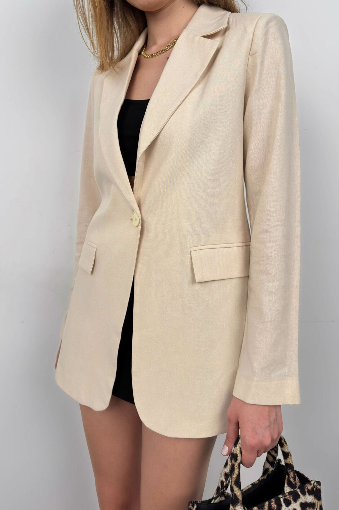 Isa | Elegante Blazer in Beige
