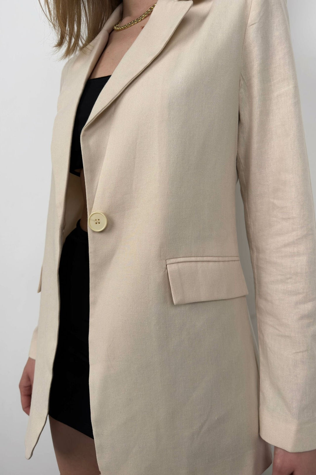Isa | Elegante Blazer in Beige